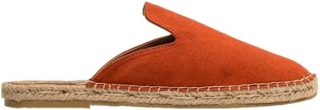 Paez Espadrilles Mule W Vegan Suede Terracota