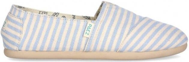 Paez Espadrilles Gum Classic W Surfy Lurex Light Blue