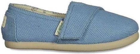 Paez Espadrilles Kids Gum Classic Panama Aqua