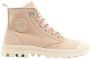 Palladium PAMPA HIGH ZIP WL VeterlaarzenHoge sneakersDames veterschoenenHalf-hoge schoenen Wit beige - Thumbnail 4