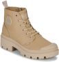 Palladium Twill Ice Low Tie Dye Schoenen Beige Dames - Thumbnail 4