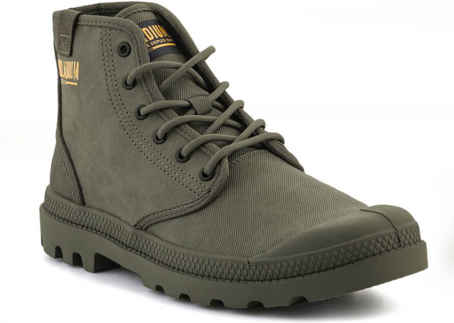 Palladium Hoge Sneakers PAMPA HI COATED 74375-377-M Dusky Green