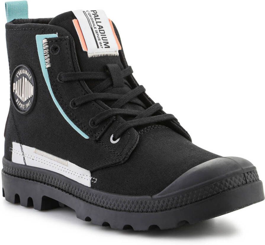 Palladium Hoge Sneakers Pampa Underlayer 99183-297-M Black