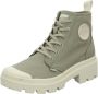 Palladium Hoge veterschoenen PALLABASE twill van textiel - Thumbnail 2