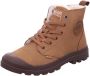 Palladium Pampa HI ZIP WL Heren Winter Laarzen Boots Schoenen Leer Bruin 05982-257-M - Thumbnail 2