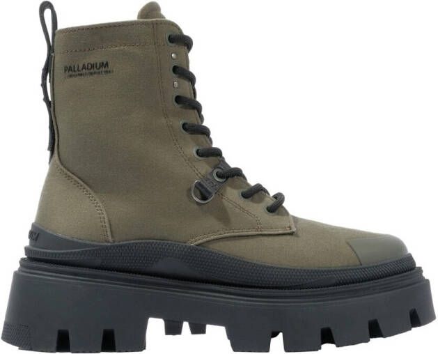 Palladium Laarzen Pallasquad CVS Olive Night