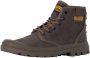 Palladium Unisex Pampa Hi Gecoate Laarzen Enkellaars Gevoerd 74375 bruin - Thumbnail 2