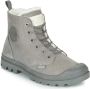 Palladium Pampa HI Zip WL Schoen Dames Donkergrijs - Thumbnail 3