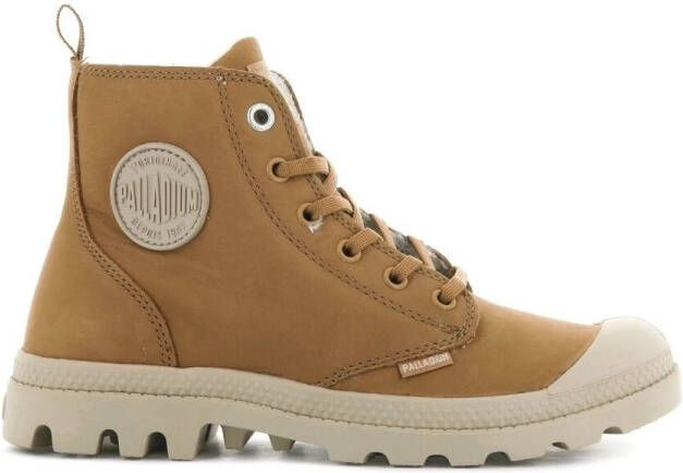 Palladium Laarzen Pampa Hi Zip Wool Dear Brown