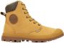 Palladium Pampa Sport Cuff WPS Laarzen Schoenen Boots Gevoerd Leer Bruin 72992-228-M - Thumbnail 2