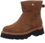 Panama Jack Bruine Nubuck Enkellaarzen Laia B1 Brown Dames - Thumbnail 4