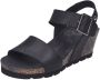 Panama Jack Vega B1 Sandalen zwart Leer Dames - Thumbnail 3