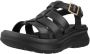 Panama Jack Stijlvolle Platte Sandalen Black Dames - Thumbnail 3