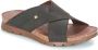 Panama Jack Salman slippers napa grass marron brown - Thumbnail 4