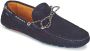 PS By Paul Smith Blauwe Suède Loafers Moccasins Ss23 Blue Heren - Thumbnail 2