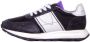 Philippe Model Italiaanse leren sneakers met geborduurd logo Multicolor Dames - Thumbnail 3