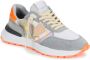 Philippe Model Camoutache Groen Oranje Sneakers Mannen Multicolor Heren - Thumbnail 2