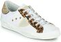 Philippe Model Low Sneakers with Animalier and Glitter Detail - Thumbnail 2