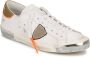 Philippe Model Retro Stijl Wit Groene Sneakers White Heren - Thumbnail 3