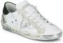 Philippe Model Grijze Sneakers met Vintage Effect en Glitterdetail Grijs Dames - Thumbnail 2