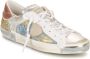 Philippe Model Unieke Lichtblauw Goud Tennisschoenen Multicolor Dames - Thumbnail 2