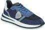 PHILIPPE MODEL Lage Sneakers Dames Tropez 2.1 Low Maat: 42 Materiaal: Leer Kleur: Blauw - Thumbnail 3