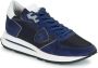 Philippe Model Stijlvolle Nylon Sneakers Blue Heren - Thumbnail 2