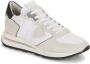 Philippe Model Witte Sneakers met Contrasterend Logo White Heren - Thumbnail 3