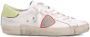 Philippe Model Prsx Witte Sneakers met Verouderd en Slangeneffect White Dames - Thumbnail 2