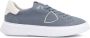 Philippe Model Blauwe Suède Lichtgewicht Sneakers Blue Heren - Thumbnail 2