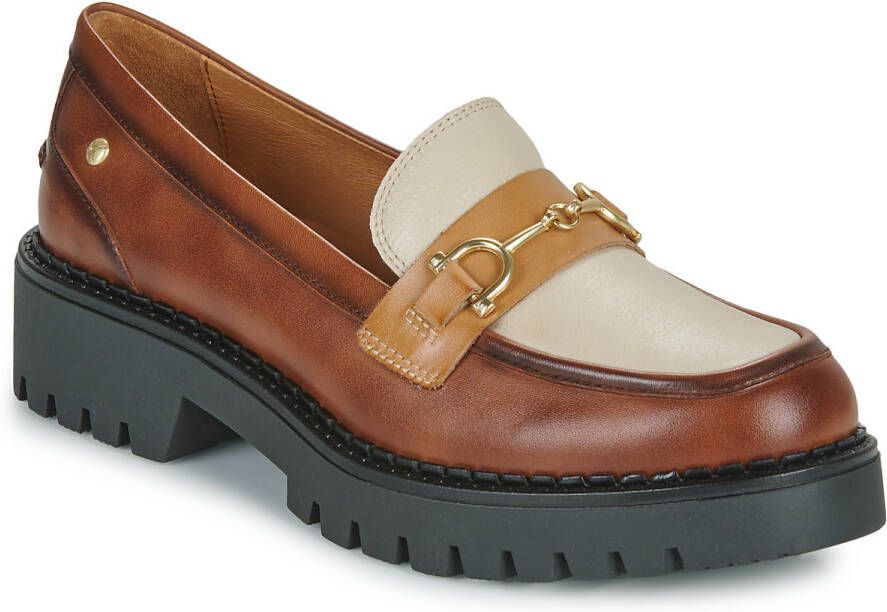 Pikolinos Studded Platform Loafers voor vrouwen Brown Dames - Foto 2