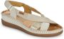 Pikolinos Elegante Platte Sandalen Beige Dames - Thumbnail 2