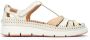 Pikolinos Comfortabele leren sandaal off white Beige Dames - Thumbnail 2