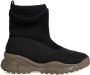 Pinko Moss Trek Boot Pelle Gommata+Neoprene Zwart Dames - Thumbnail 2