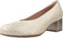 Pitillos Fantasie Holle Hak Pumps Beige Dames - Thumbnail 2