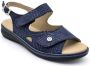 Pitillos Flat Sandals Blue Dames - Thumbnail 9