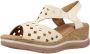 Pitillos Wedges Beige Dames - Thumbnail 3