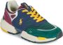 POLO Ralph Lauren chunky suède sneakers donkergroen - Thumbnail 2