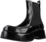 Pons Quintana Klassieke Chelsea Boots van zwart leer Black Dames - Thumbnail 2