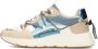 POSH by Poelman CARI Dames Sneakers Beige Met Combinatie - Thumbnail 3