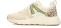 POSH by Poelman CAROCEL Dames Sneakers Beige Met Combinatie - Thumbnail 2