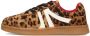 POSH by Poelman KAIA Dames Sneakers Bruin Met Dierenprint - Thumbnail 4