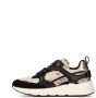 POSH by Poelman MINION Dames Sneaker Zwart met beige - Thumbnail 3