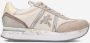 Premiata Stijlvolle Beige Sneakers voor Vrouwen Multicolor Dames - Thumbnail 3