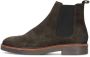 PS Poelman Hudson suède chelsea boots donkergrijs - Thumbnail 2