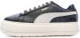 Puma Suede Mayu Lth Womens Black Marshmallow Schoenmaat 37 1 2 Sneakers 381042 02 - Thumbnail 2