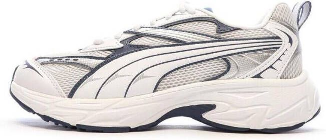 Puma Morphic Jr Running Schoenen feather gray inky blue maat: 37.5 beschikbare maaten:36 37.5 38.5 39