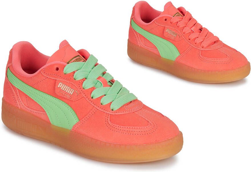 Puma Palermo Moda Xtra Gum Wns oranje Suede Lage sneakers Dames