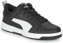 PUMA Rebound Layup Lo SL Jr Sneakers Kinderen Black- White-High Rise - Thumbnail 5