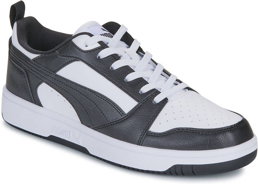 PUMA Rebound v6 Low Unisex Sneakers White- Black- White - Foto 5